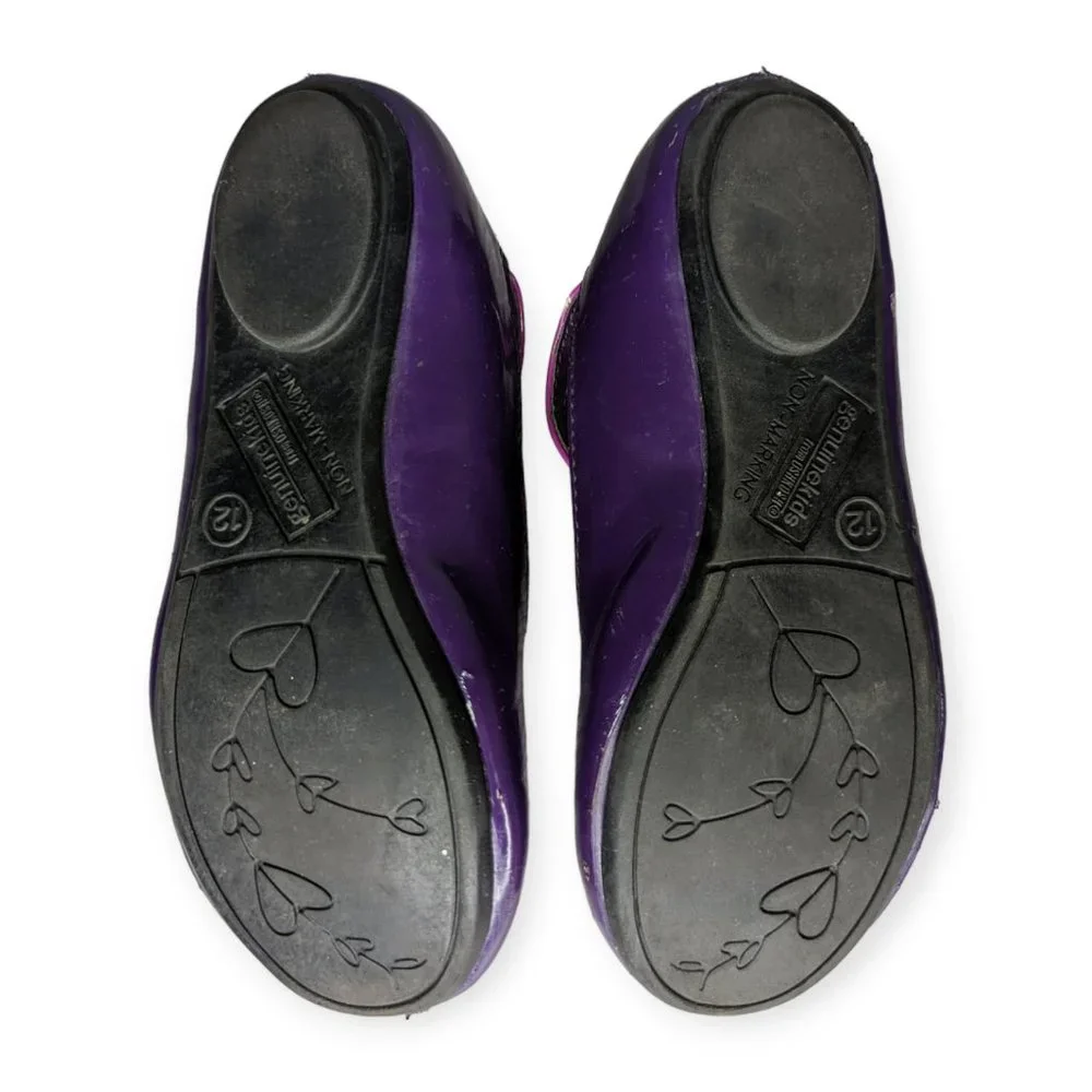 OshKosh B'Gosh Genuine Kids Purple Flats Size 12